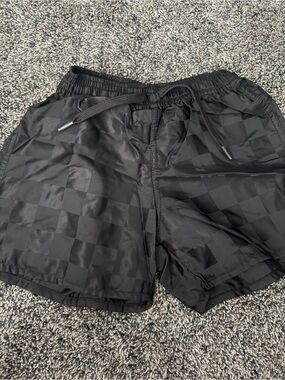 DSG Black Elastic Waist Swim Shorts